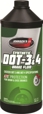 Синтетическая тормозная жидкость Johnsens's DOT 3&4